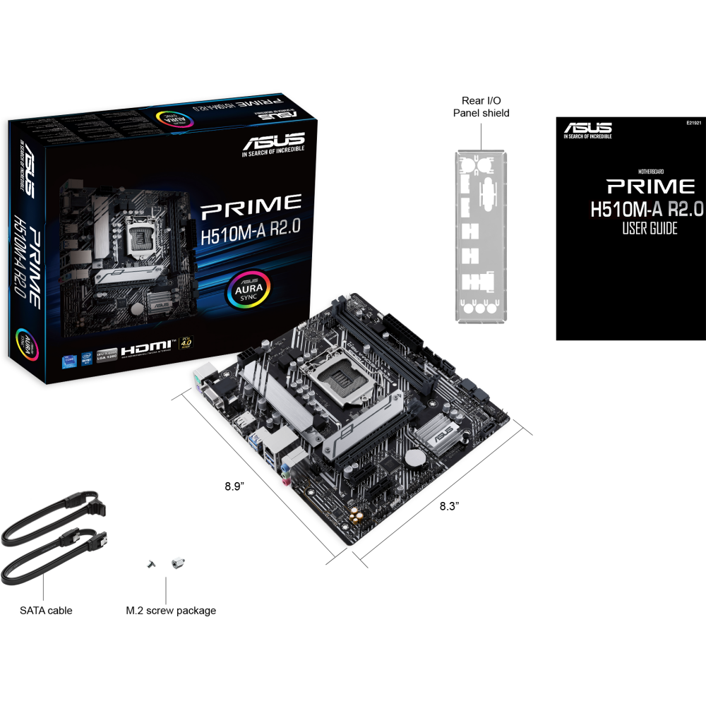 Материнская плата ASUS PRIME H510M-A R2.0 - фото 4