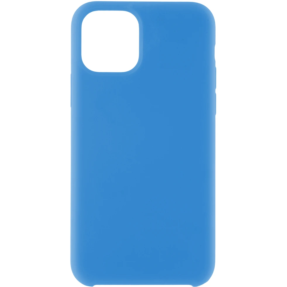 Чехол BROSCO IP11P-SOFTRUBBER-BLUE