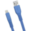 Кабель USB - Lightning, 2м, PREMIER 6-703RL45 2.0BL Blue