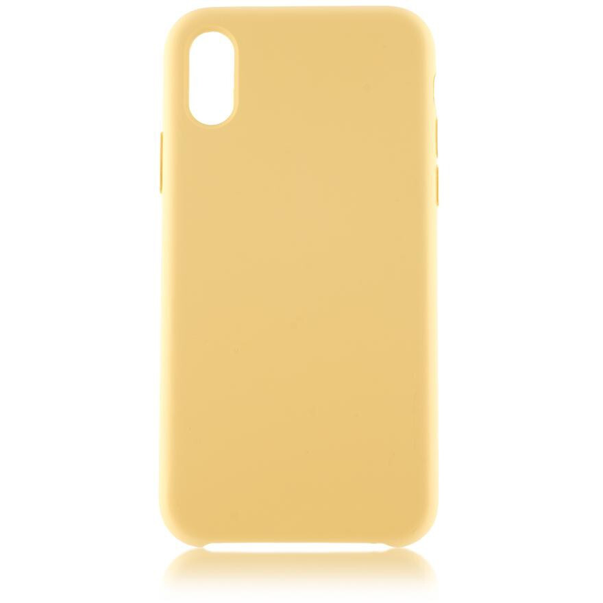 Чехол BROSCO IPXR-SOFTRUBBER-BEIGE