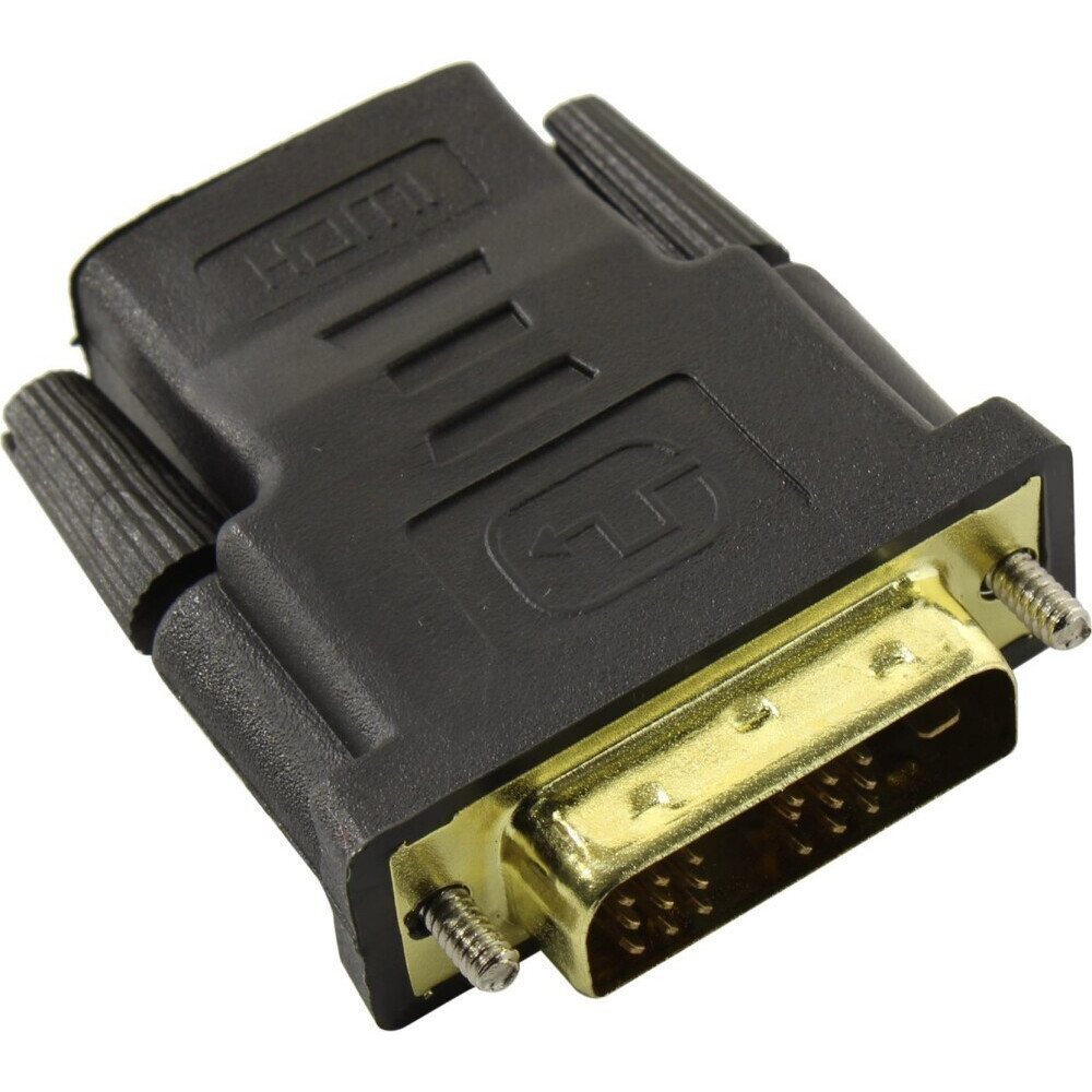 Переходник HDMI (F) - DVI (M), ExeGate EX-A-HDMI-DVI-1