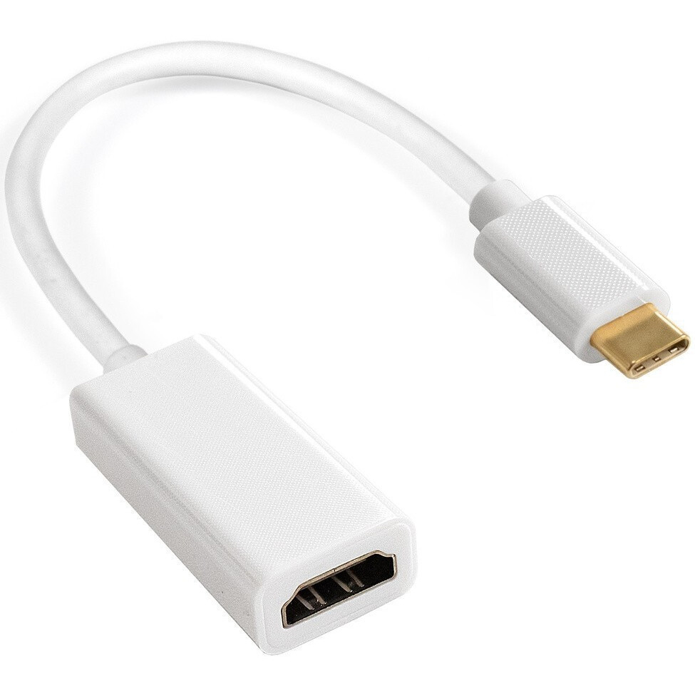 Переходник USB Type-C - HDMI, ExeGate EX-CM-HDMI2F-0.1 - EX294721RUS