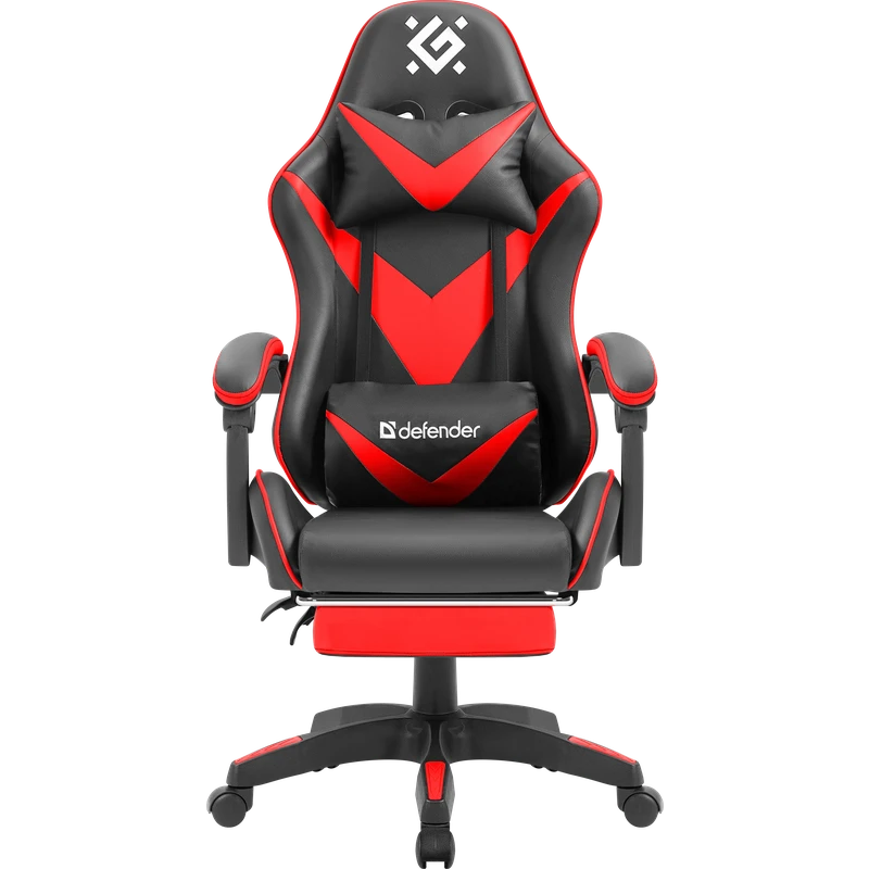 Игровое кресло Defender Minion Black/Red - 64325 - фото 2
