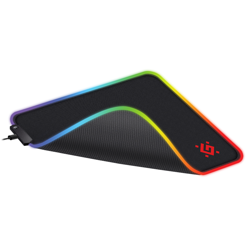 Коврик для мыши Defender Black L Light - 50008 - фото 3