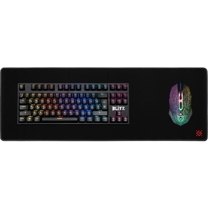 Коврик для мыши Defender Black XXL One - 50006 - фото 7