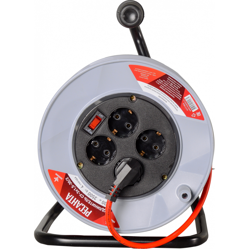 Сетевой удлинитель Ресанта СУ-3х1,5-30/2 - 61/118/6 - фото 2