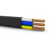 Силовой кабель Энергокабель ВВГ-Пнг(А)-LSLTx 3х1.5 ОК (N PE) 0.66кВ, 100м (ЭИЗМ1005095)