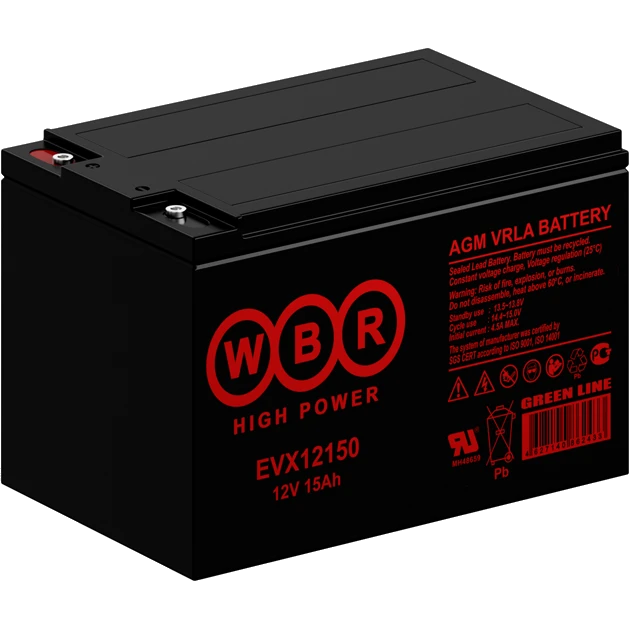 Аккумуляторная батарея WBR EVX12150S - EVX12150S WBR