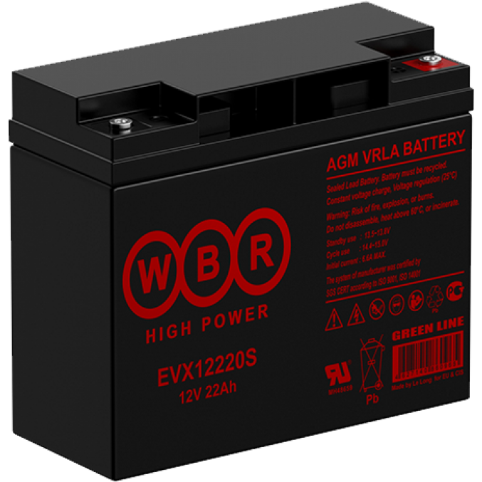 Аккумуляторная батарея WBR EVX12220S