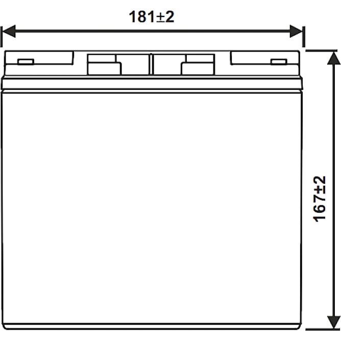 Аккумуляторная батарея WBR EVX12220S - фото 2