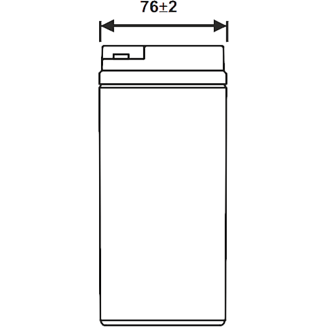 Аккумуляторная батарея WBR EVX12220S - фото 3