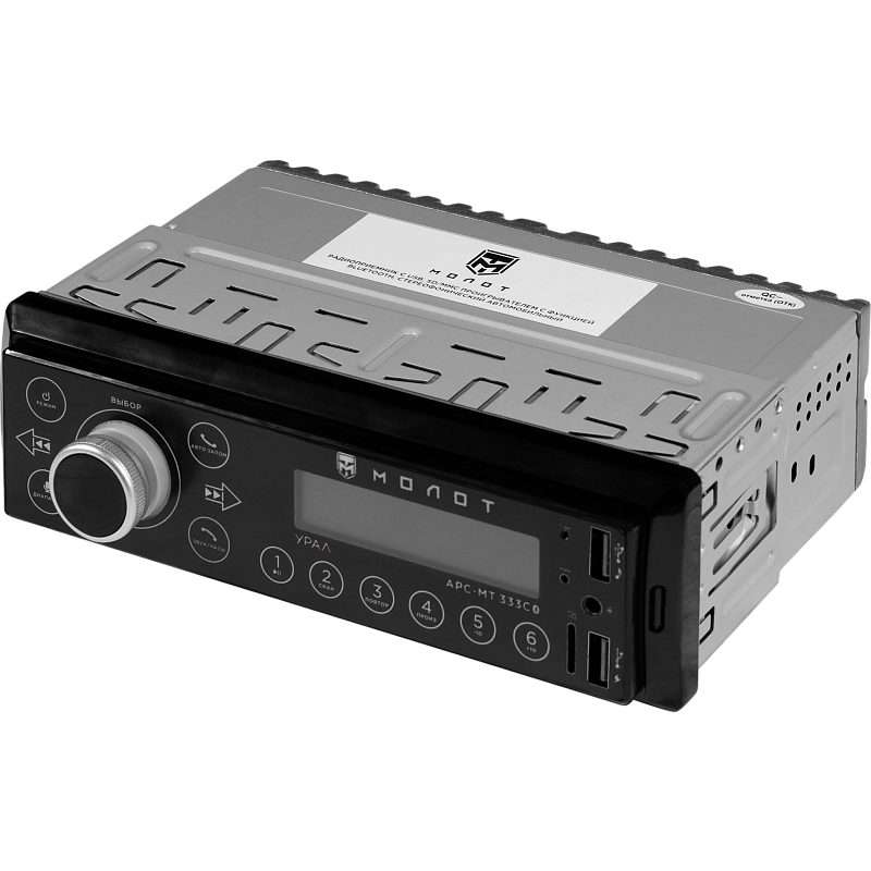 Автомагнитола УРАЛ МОЛОТ АРС-МТ 333С - фото 4