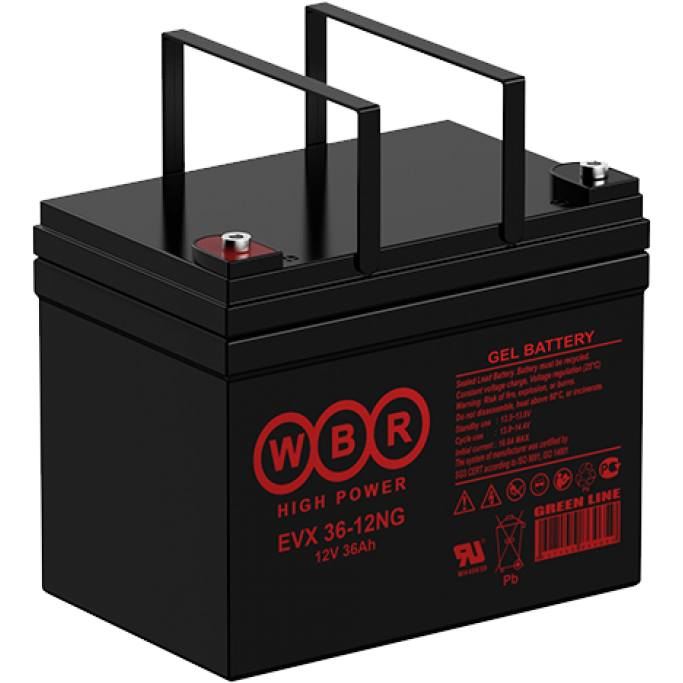 Аккумуляторная батарея WBR EVX36-12G