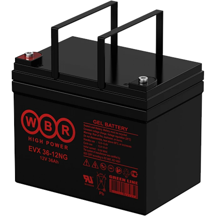 Аккумуляторная батарея WBR EVX36-12G - фото 2
