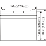 Аккумуляторная батарея WBR EVX36-12G
