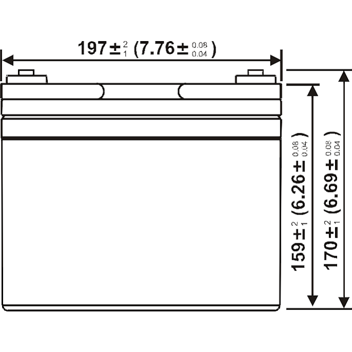 Аккумуляторная батарея WBR EVX36-12G - фото 3