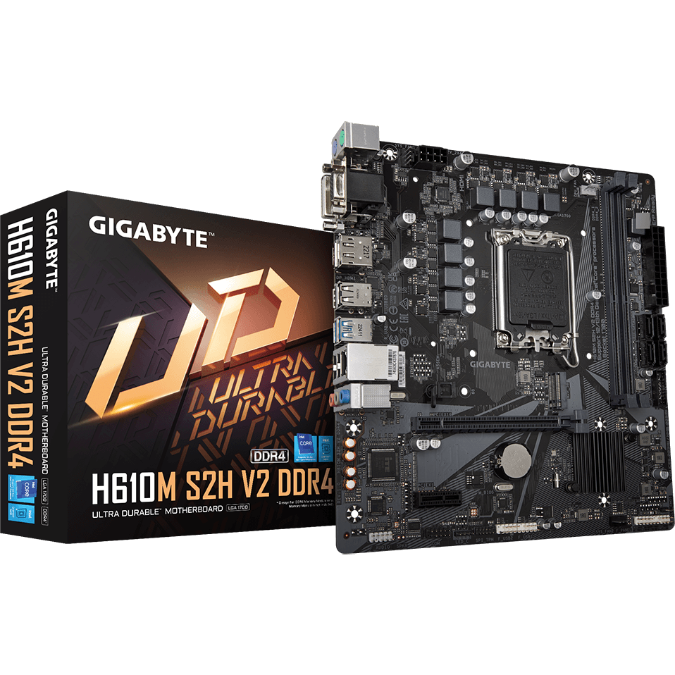 Материнская плата Gigabyte H610M S2H V2 DDR4 - фото 4