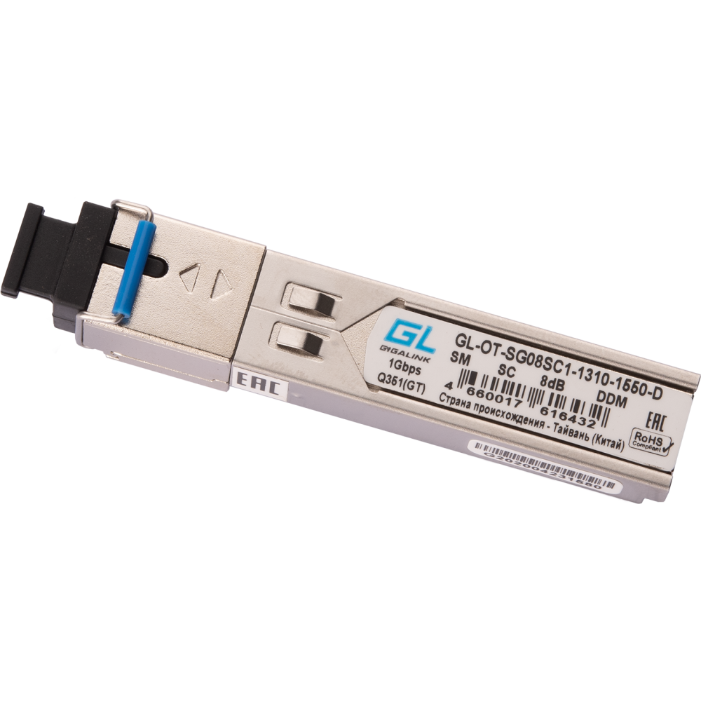 Трансивер GIGALINK GL-OT-SG08SC1-1310-1550-D