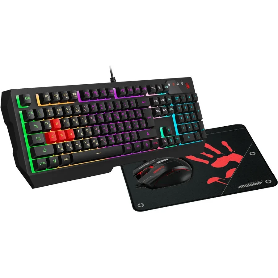 Клавиатура + мышь + коврик Bloody B1700 - фото 2