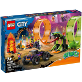 Конструктор LEGO City Double Loop Stunt Arena (60339)