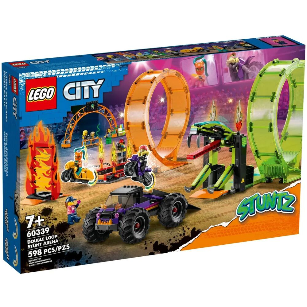 Конструктор LEGO City Double Loop Stunt Arena - 60339