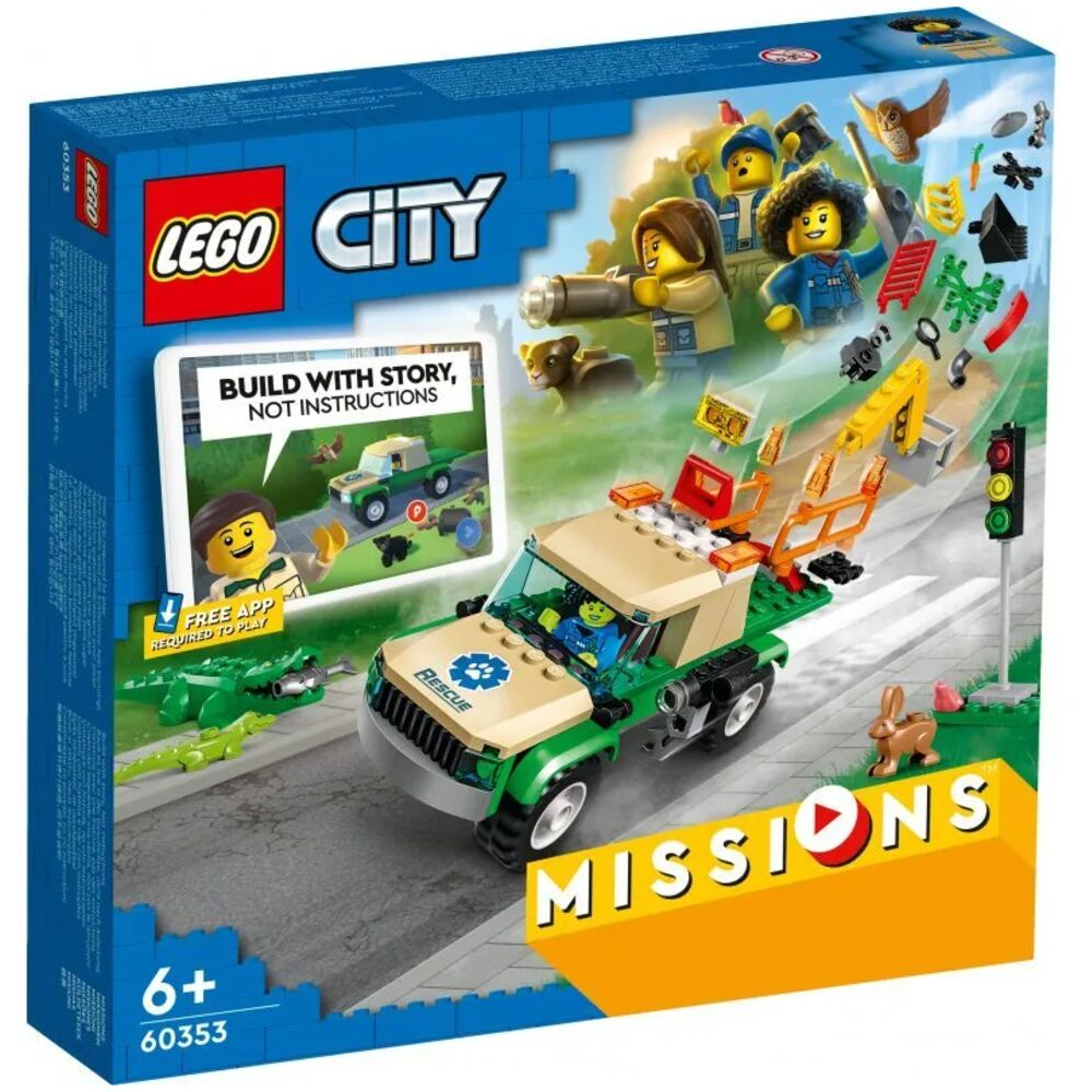 Конструктор LEGO City Wild Animal Rescue Missions - 60353