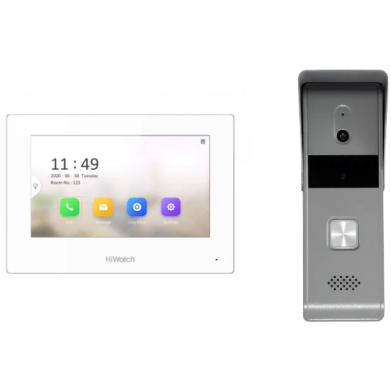 Комплект видеодомофонии HiWatch DS-D100HKWF