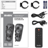 Портативная акустика Sven PS-750 Black (SV-019617)
