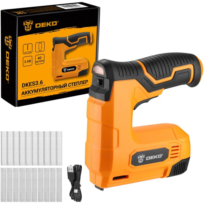 Степлер DEKO DKES3.6 - 065-0497 - фото 2
