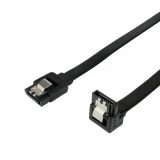 Кабель SATA - SATA, 0.5м, Cablexpert CC-SATAM-DATA90-BL-50CM