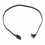 Кабель SATA - SATA, 0.5м, Cablexpert CC-SATAM-DATA90-BL-50CM