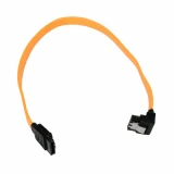 Кабель SATA - SATA, 0.5м, Cablexpert CC-SATAM-DATA90-YL-50CM