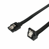 Кабель SATA - SATA, 1м, Cablexpert CC-SATAM-DATA90-BL-100CM