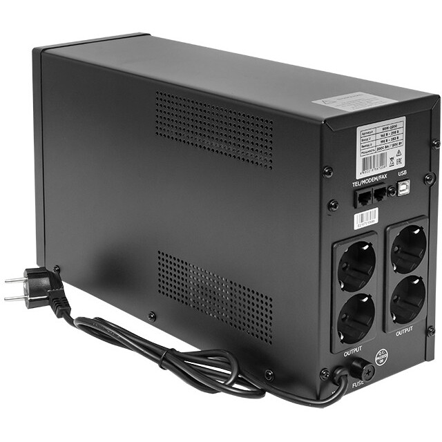 ИБП EKF E-Power SSW 200 2000 ВА - SSW-2200 - фото 4