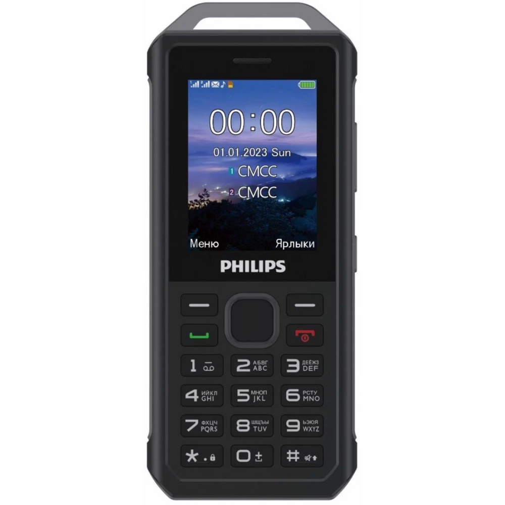 Телефон Philips Xenium E2317 Dark Grey - CTE2317DG/00