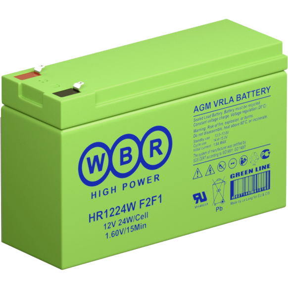 Аккумуляторная батарея WBR HR1224W F2F1 - фото 2
