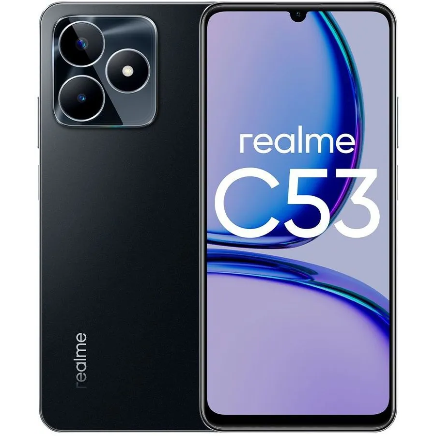 Смартфон Realme C53 6/128Gb Mighty Black - 631011000231