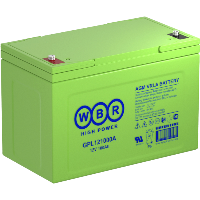 Аккумуляторная батарея WBR GPL121000A - фото 2