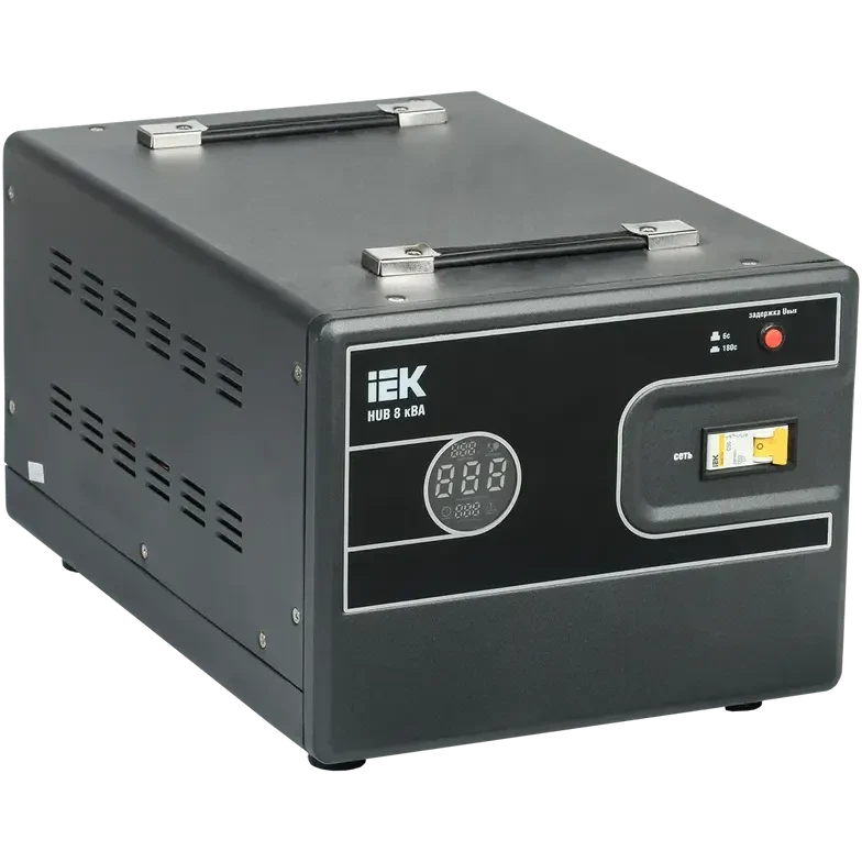 Стабилизатор напряжения IEK HUB 8кВА - IVS21-1-008-13