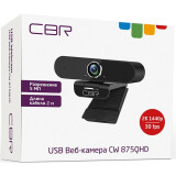 Веб-камера CBR CW 875QHD Black
