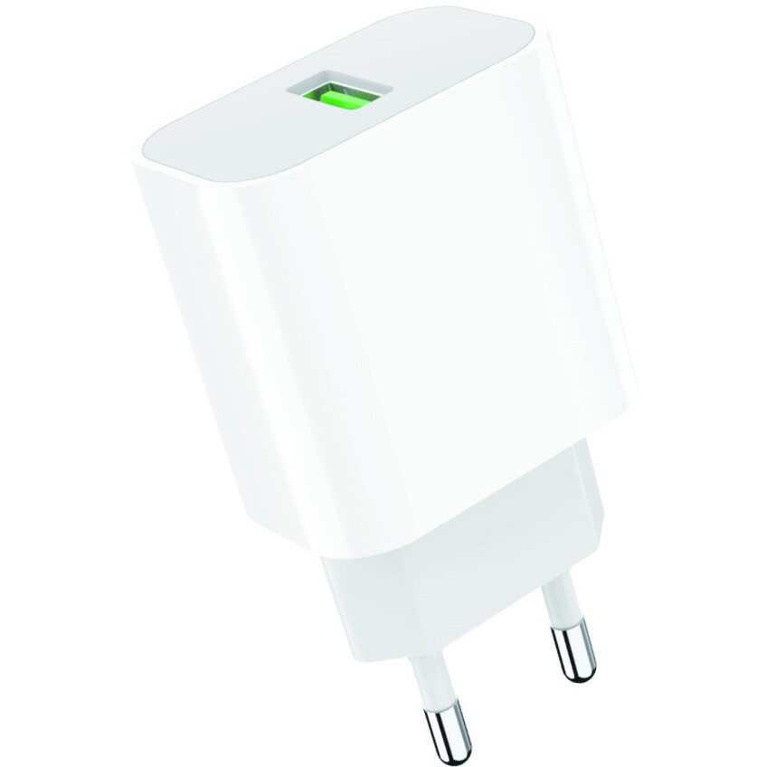 Сетевое зарядное устройство GoPower GPQC07 White