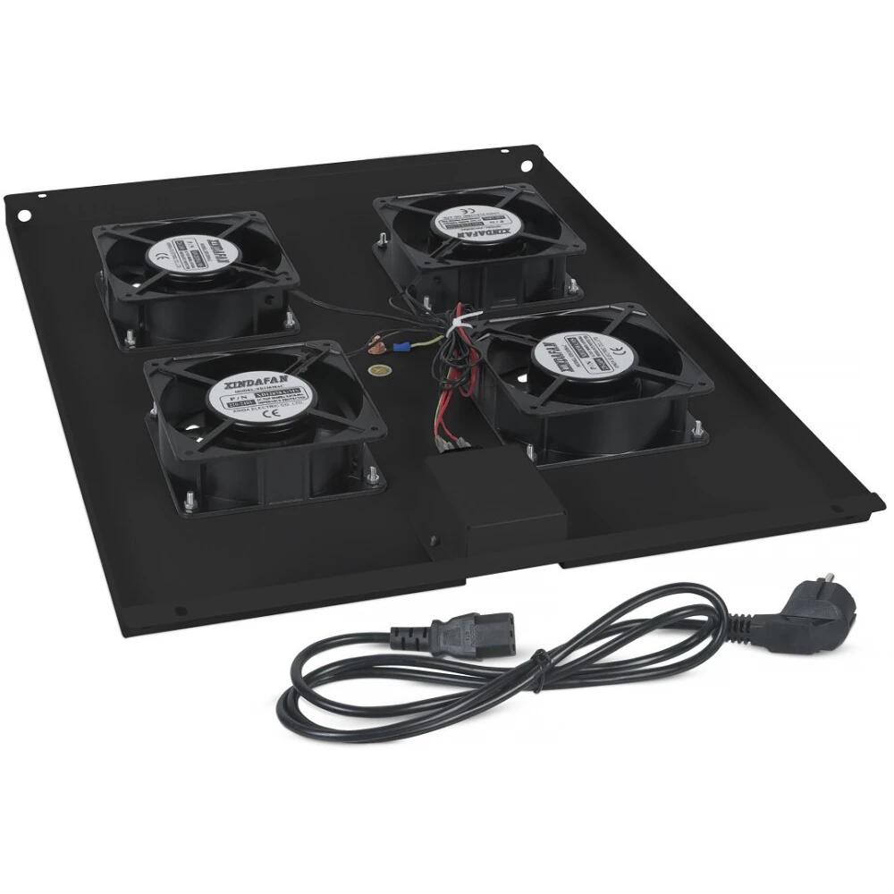 Вентиляторный модуль Cabeus TRAY-80-BK - фото 2