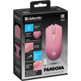 Мышь Defender Pandora GM-502 Pink (52501)