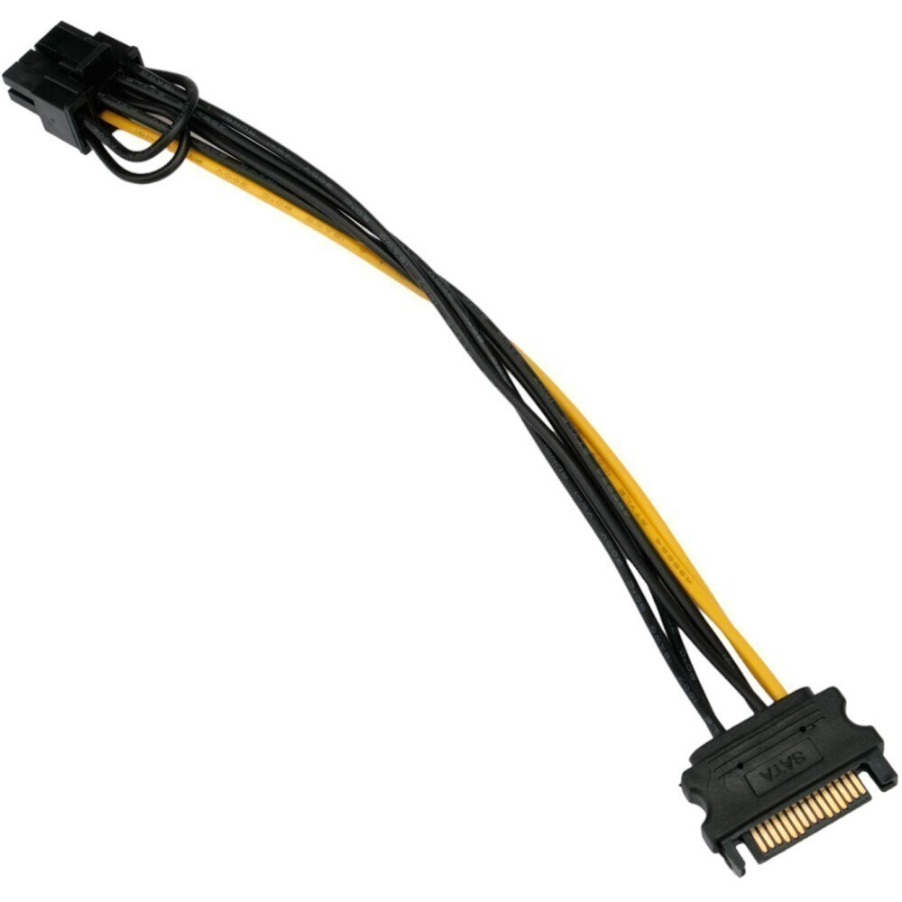 Переходник SATA - PCI-E 8-pin, Cablexpert CC-PCIE-SATA-20CM
