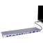Док-станция VCOM 15 in 1 USB 3.2 Docking Station Space Gray (CU4703) - фото 2
