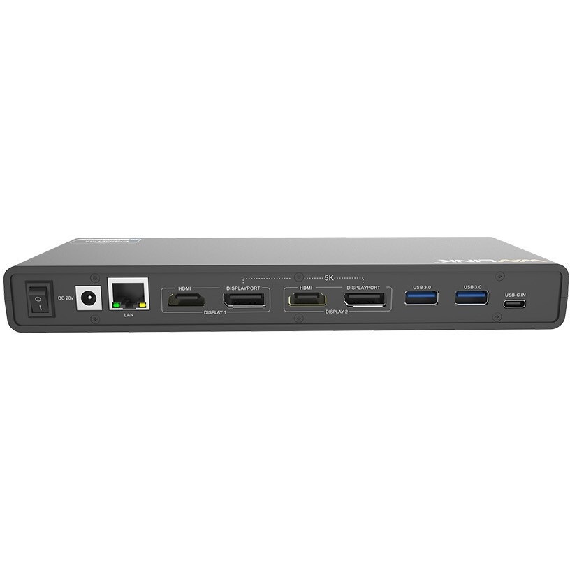 Док-станция WAVLINK USB-C Dual 4K Docking Station - WL-UG69DK1 - фото 2