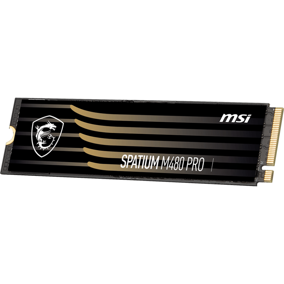 Накопитель SSD 1Tb MSI SPATIUM M480 PRO (SPATIUM M480 PRO PCIe 4.0 NVMe M.2 1TB) - S78-440L1G0-P83 - фото 3
