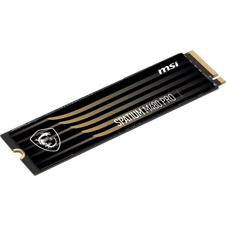 Накопитель SSD 1Tb MSI SPATIUM M480 PRO (SPATIUM M480 PRO PCIe 4.0 NVMe M.2 1TB) - S78-440L1G0-P83 - фото 4