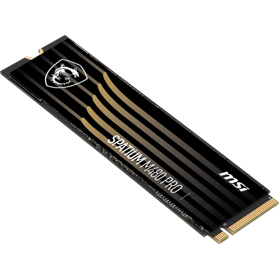 Накопитель SSD 4Tb MSI SPATIUM M480 PRO (SPATIUM M480 PRO PCIe 4.0 NVMe M.2 4TB) - S78-440R050-P83 - фото 2
