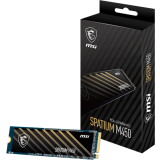 Накопитель SSD 500Gb MSI SPATIUM M450 (SPATIUM M450 PCIe 4.0 NVMe M.2 500GB) (S78-440K220-P83/S78-440K090-P83)